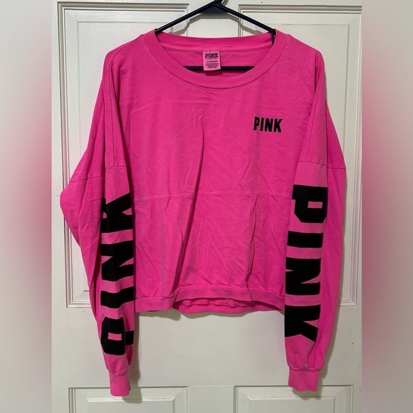 PINK Victoria's Secret Sweaters - PINK Victoria's Secret Vibrant Tee